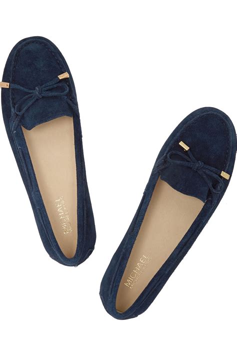 michael kors winsor loafer|Michael Kors suede loafers.